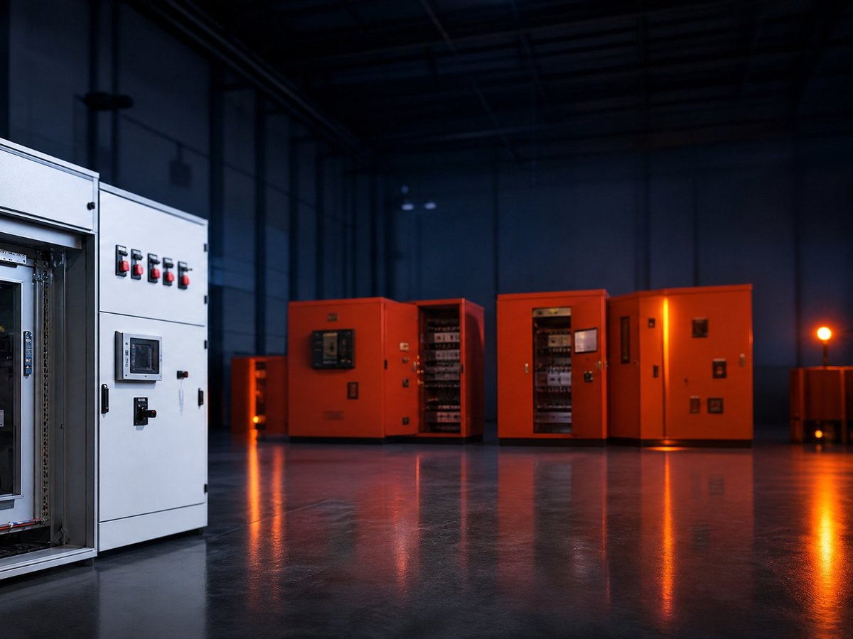 Industrial electrical systems manufacturing floor